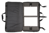 Nanlite Lumipad 25 Kit / incl. 4 NP-F batterier som giver 3 timers brugstid, dobbelt oplader.