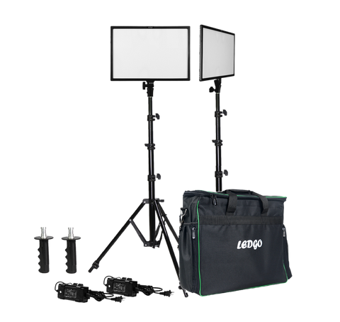 LEDGO E268C Kit  / med 4 batterier og dobbelt oplader