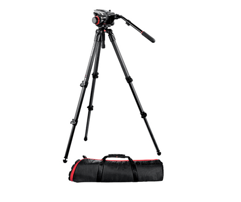 MANFROTTO Stativkit 535K med 504HD videohoved - Dansk AV-teknik