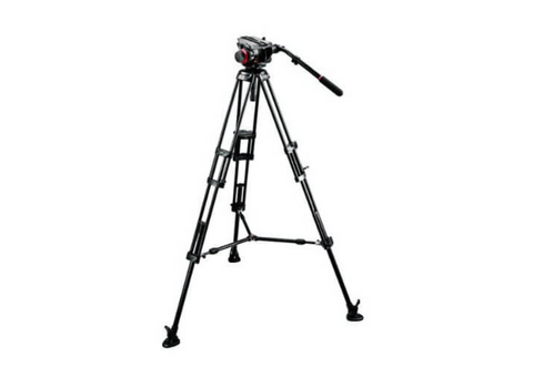MANFROTTO Stativkit 546B med videohoved 504HD - Dansk AV-teknik
