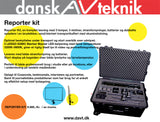 LEDGO Reporter Kit - Dansk AV-teknik