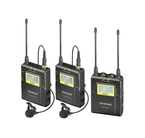 Saramonic Dual Microport RX9 / TX9 x2 - Dansk AV-teknik
