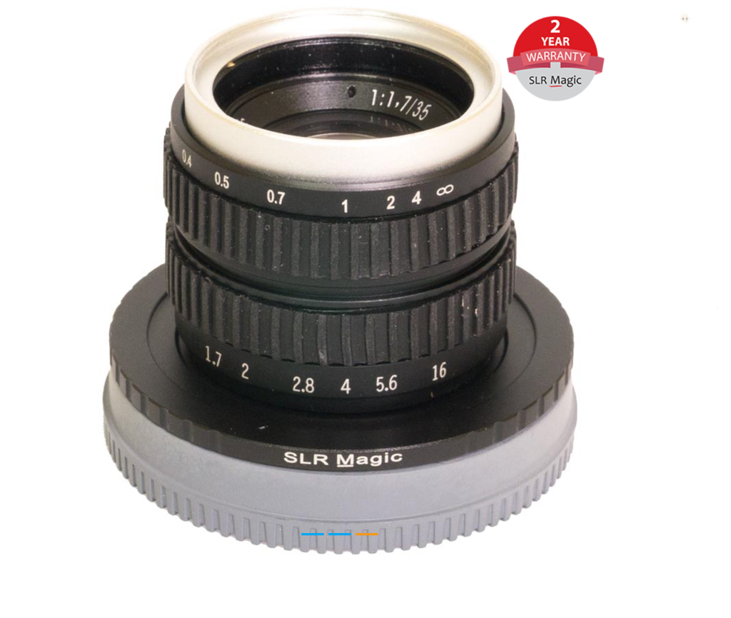 Cine 35mm Slr Magic E Mount SLR Magic 35mm Lens For Sony E-Mount