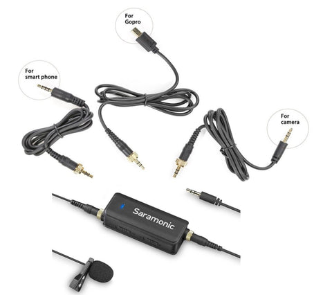 Saramonic Lav Mic Kit - Dansk AV-teknik