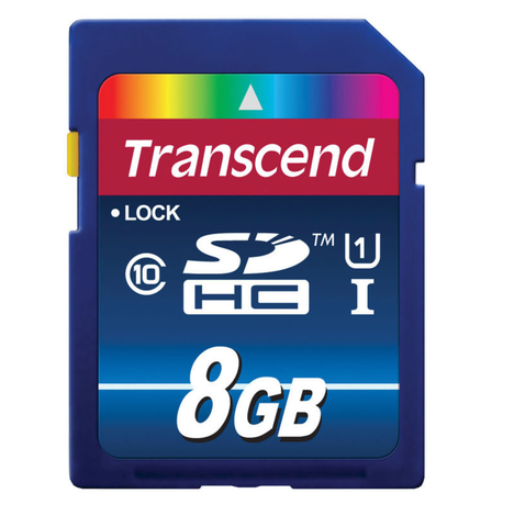 Transcend SD-HC 8GB UHS-I - Dansk AV-teknik