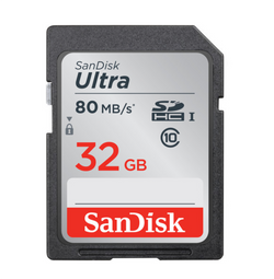 SANDISK SD-HC Ultra 32GB - Dansk AV-teknik