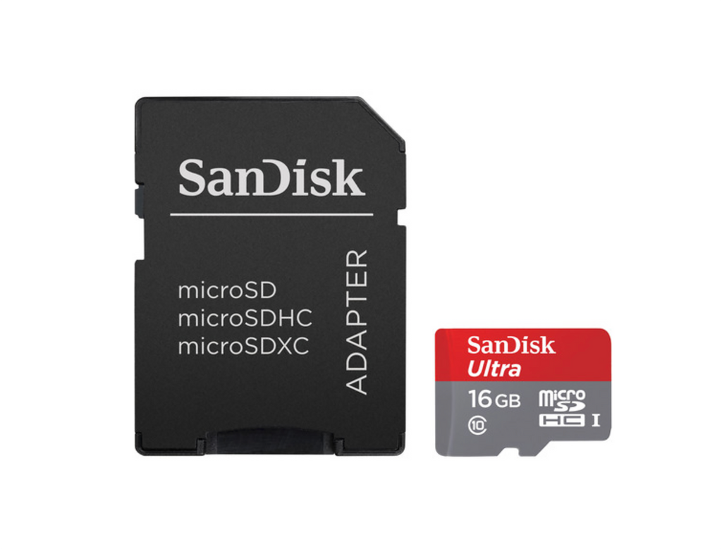 snatch helgen Erobre SANDISK Micro SD-HC Ultra 16GB – Dansk AV Teknik
