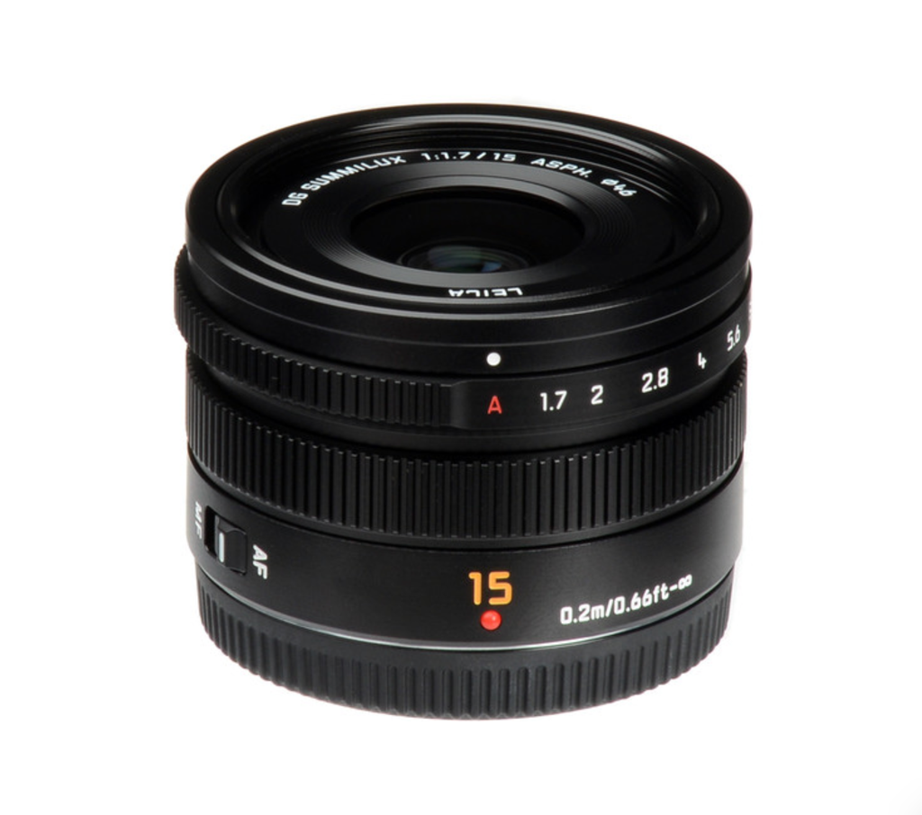 Panasonic Leica DG Summilux 15mm f/1.7 ASPH. Lens – Dansk AV