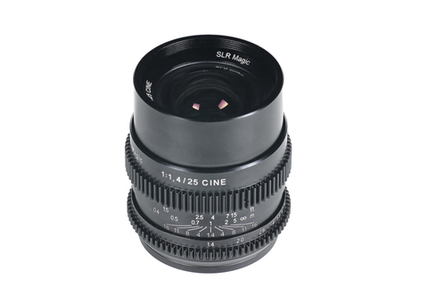SLR Magic 25mm f:1.4  / Sony E-Mount - Dansk AV-teknik