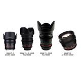Samyang Cine objektiv Kit / Canon - Dansk AV-teknik