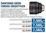 Samyang Xeen 50mm / f:1.5 / Sony