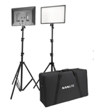 Nanlite Lumipad 25 lyssæt med batterier og dobbelt oplader