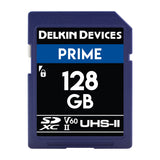 Delkin SD Prime 128 GB / 2000X UHS-II (U3/V60) - Dansk AV-teknik