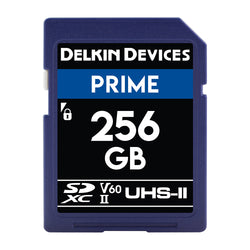 Delkin SD Prime 256 GB / 2000X UHS-II (U3/V60) - Dansk AV-teknik