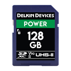 Delkin SD Power 128 GB / 2000X UHS-II (U3/V90) - Dansk AV-teknik