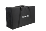 Nanlite Lumipad 25 Kit / 4 NP-F batterier af 7 timers brugstid, samt dobbelt oplader.