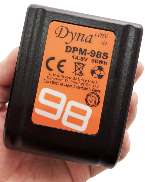 Dynacore Super Mini V-lock plus dobbeltoplader