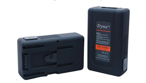 Dynacore DS-150SI Built-in Charger V-Mount Battery - Dansk AV-teknik
