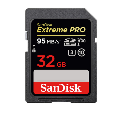 SANDISK SD-HC Extreme Pro 32GB - Dansk AV-teknik