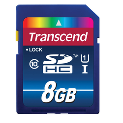 Transcend SD-HC 8GB UHS-I - Dansk AV-teknik