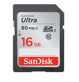 SANDISK SD-HC Ultra 16GB - Dansk AV-teknik