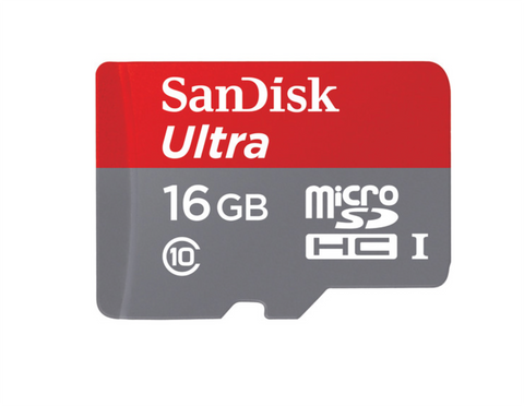 SANDISK Micro SD-HC Ultra 16GB - Dansk AV-teknik