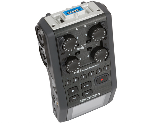 Zoom H6 Portable Handheld Recorder and USB Audio Interface