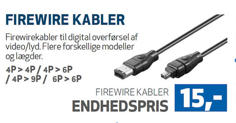 Firewire Kabler