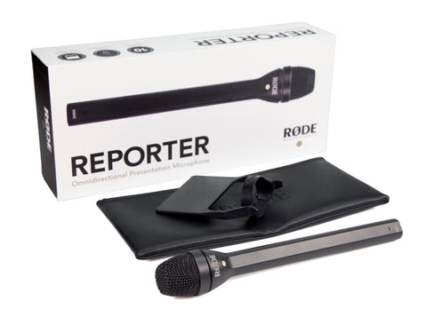 Røde Reporter Mikrofon - Dansk AV-teknik